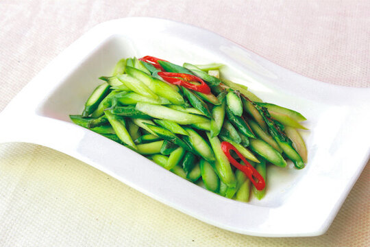 小炒蘆筍