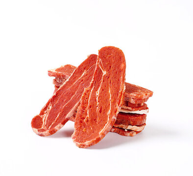 寵物食品雪花雞肉切片