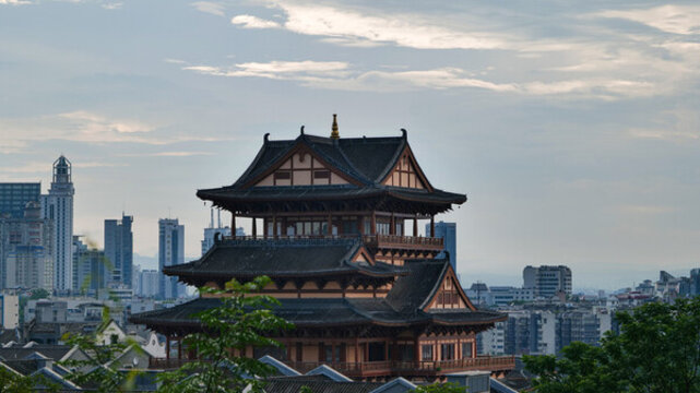 廣西柳州窯阜古鎮(zhèn)風光