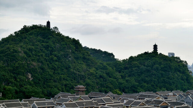 廣西柳州窯阜古鎮(zhèn)風(fēng)光