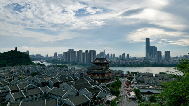 廣西柳州窯阜古鎮(zhèn)風光