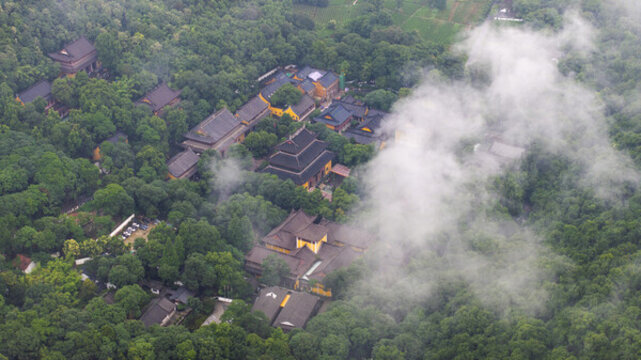 杭州西湖飛來(lái)峰靈隱寺