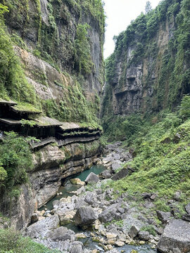 恩施大峽谷云龍地縫