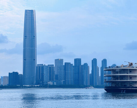 武漢高樓江景
