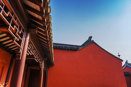 烏鎮(zhèn)古鎮(zhèn)古建筑的細(xì)節(jié)特寫