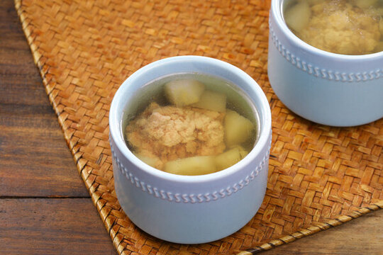 蘿卜肉沫湯