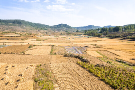 航拍沂蒙山區(qū)好風(fēng)光
