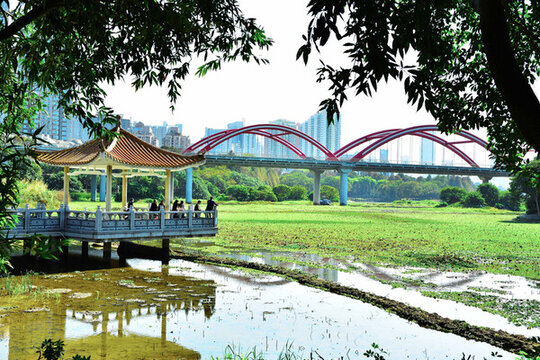 洪湖公園風(fēng)景