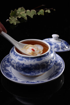 酸辣烏魚蛋湯