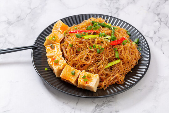 魚豆腐炒米粉