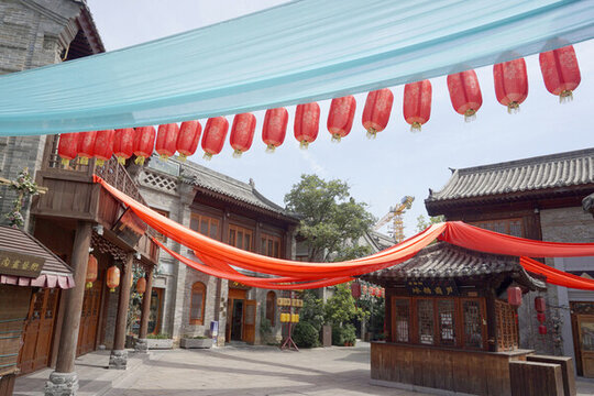 洛陽洛邑古城街道街景