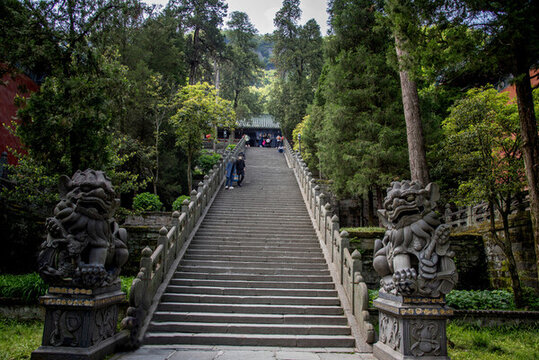 湖北十堰武當(dāng)山紫霄宮風(fēng)景區(qū)