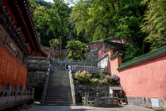 湖北十堰武當山紫霄宮風景區(qū)