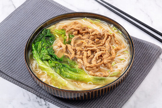 肉絲湯粉干
