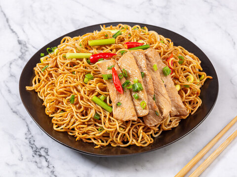 大排炒面