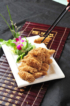 芝麻茄子