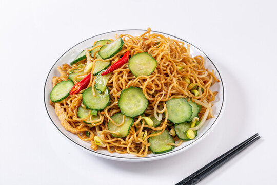 瓜片炒面