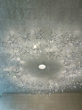 建筑空間大吊燈