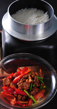 肉湯泡飯