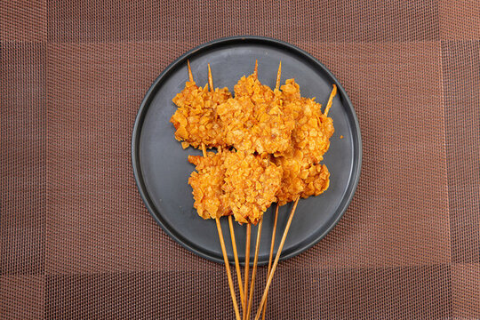 薯片炸雞炸串