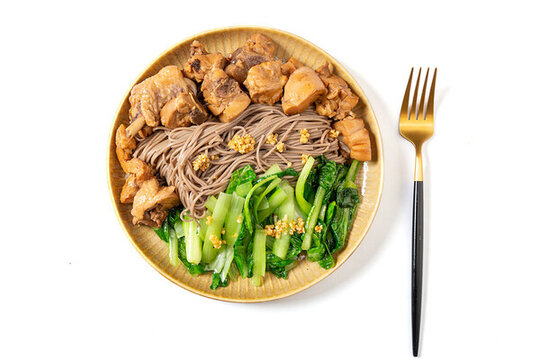 雞腿蕎麥面