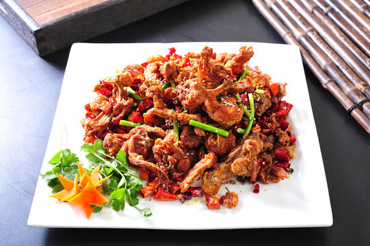 干煸兔肉