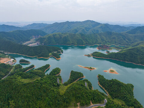 安徽皖南川藏線青龍湖風(fēng)景區(qū)