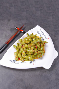 麻辣毛豆
