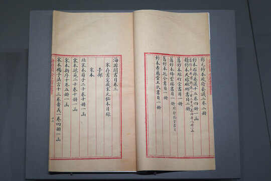 海源閣宋元秘本書(shū)目