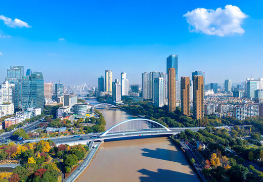 寧波三江口城市風(fēng)光