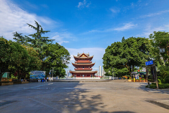 宜賓合江門夾鏡樓