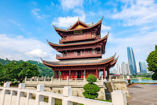 宜賓合江門夾鏡樓