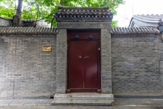 北京四合院大門