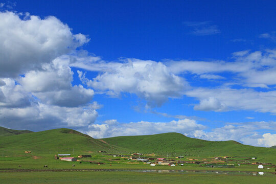 高原山村