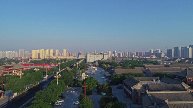 河北省定州市城市建筑