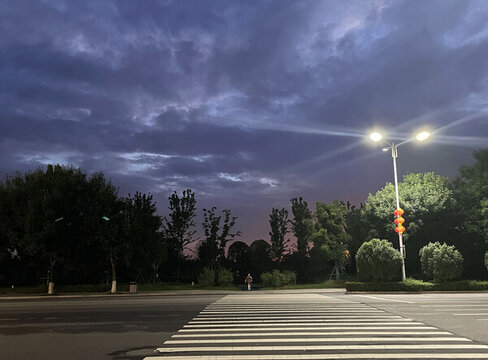 夜晚