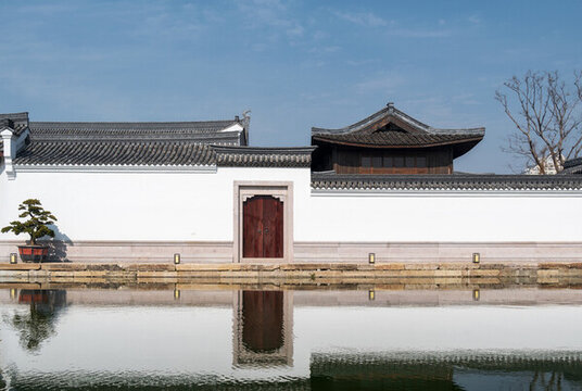 浙江紹興王陽明故里建筑風(fēng)光
