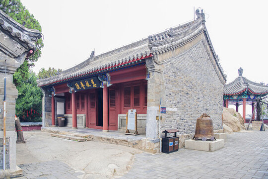 孟姜女廟景區(qū)貞女祠的觀音殿