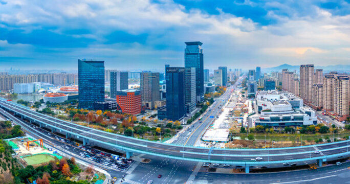寧波市鎮(zhèn)海區(qū)城市風光