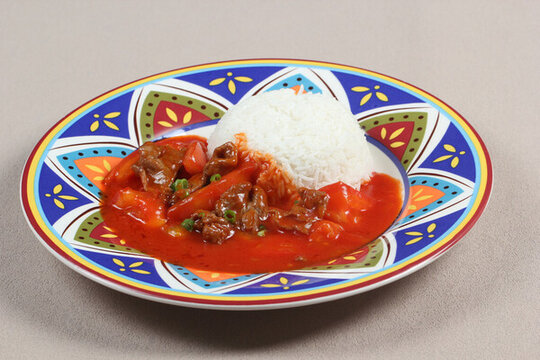 蕃茄牛肉飯