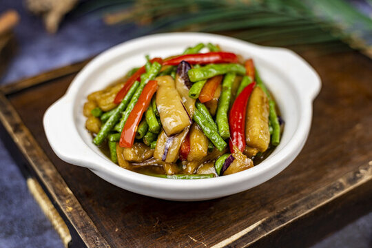 茄子豆角