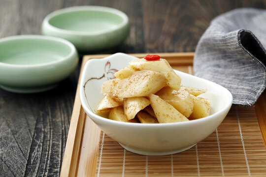 蝦籽茭白
