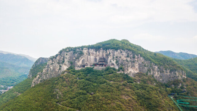 航拍邯鄲媧皇宮