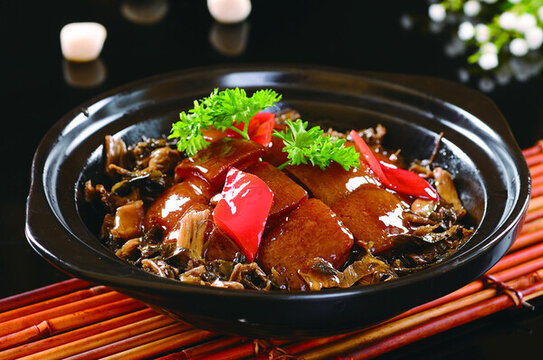 干炆鹵肉