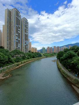 郴江河畔