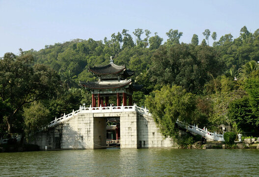珠海圓明新園橋亭