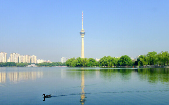 北京玉淵潭公園景觀