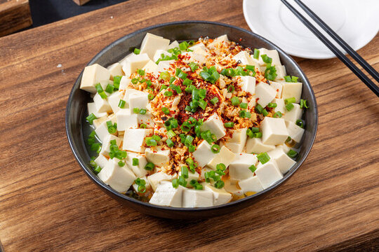 小蔥拌豆腐
