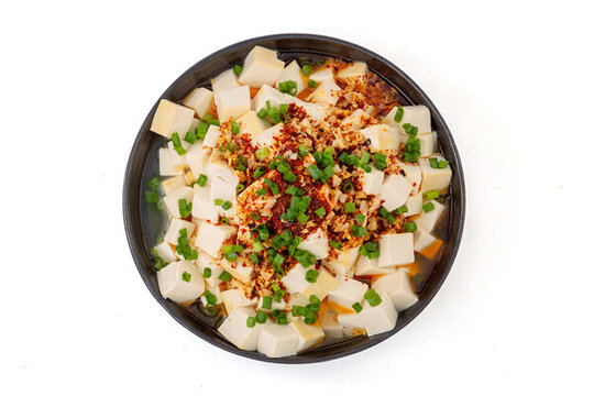小蔥拌豆腐