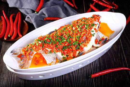 剁椒蒸魚